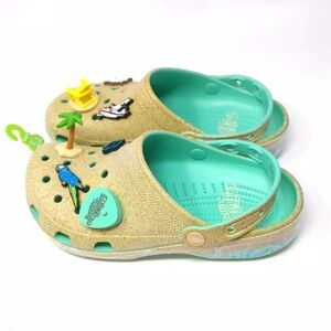 Crocs Jimmy Buffet limited edition crocs with guitar pick